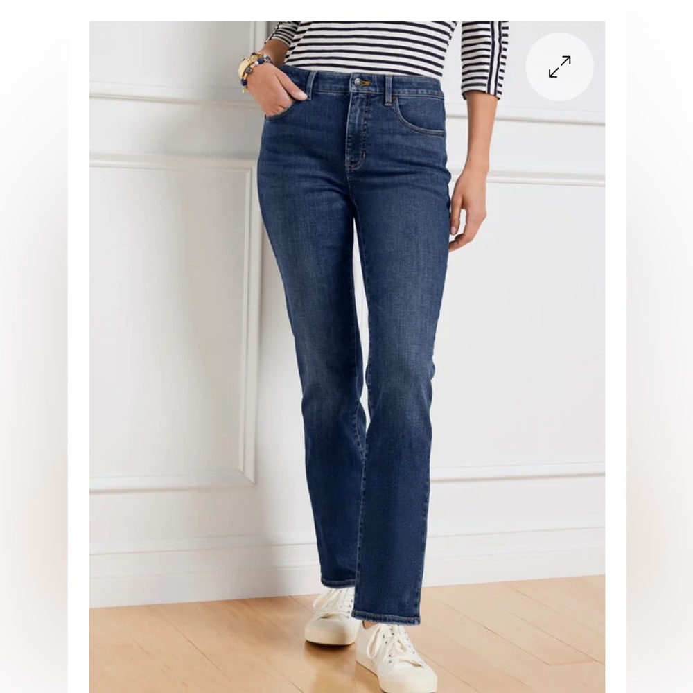 Talbots Heritage 10/30 Straight Blue Jeans